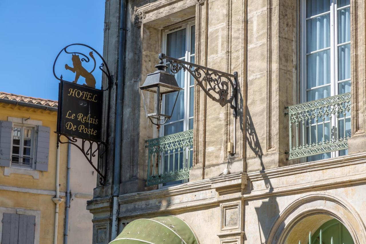 Hotel Le Relais De Poste Arles Centre Historique Exterior foto